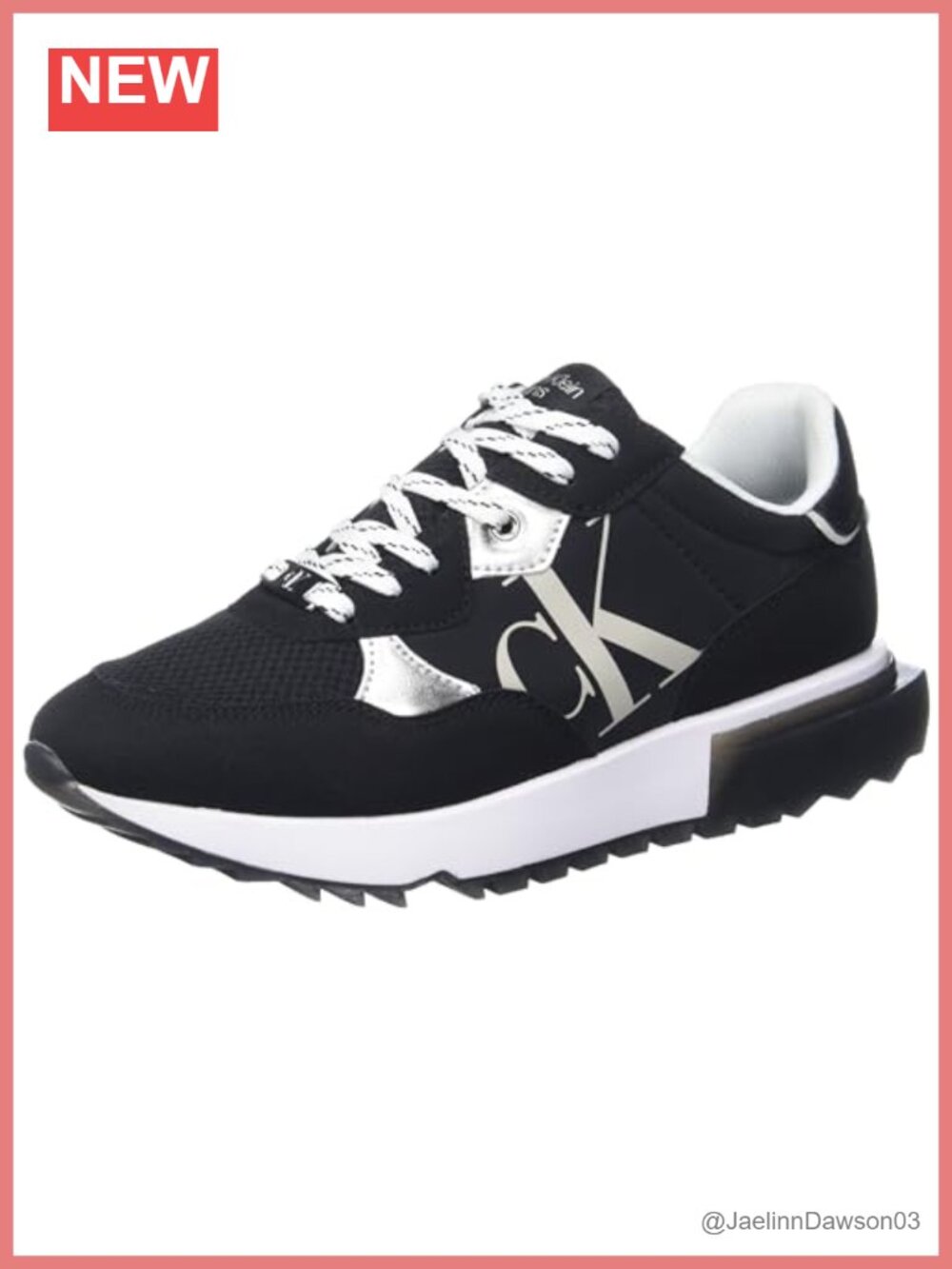 Calvin Klein Magalee Women's Fashion Sneakers Lace-Up Retro Athletic Shoes